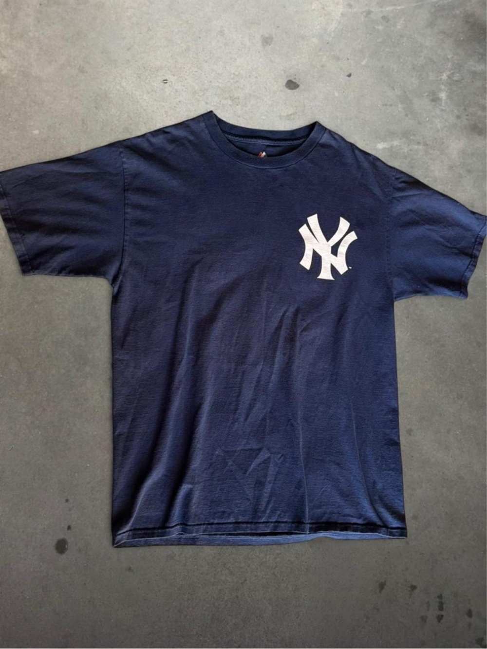 Vintage Signed Yankees Tee